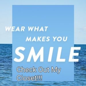 CHECK OUT MY CLOSET & SMILE 😍